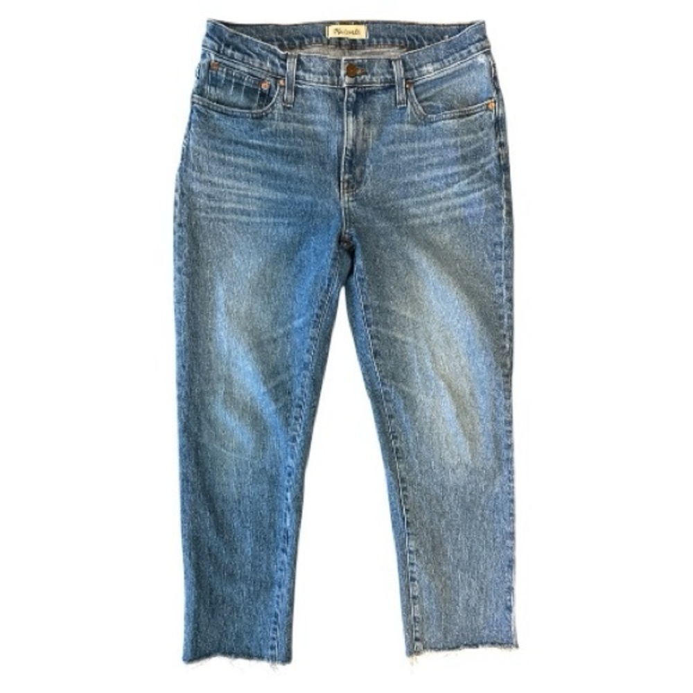 Madewell The Slim Boyjean in Light Medium Wash Size 28